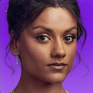 Simone Ashley as Kate (Kathani) Sharma in Bridgerton (2022)
Simone Ashley as Kate (Kathani) Sharma in Bridgerton (2022)