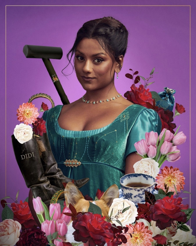 Simone Ashley as Kate (Kathani) Sharma in Bridgerton (2022)
