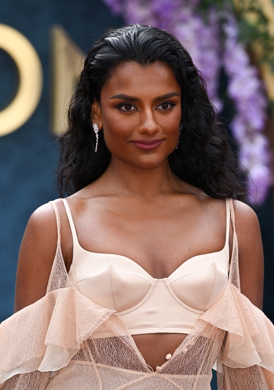 Simone Ashley attends the Bridgerton (season 3) premiere on June 12, 2024 in London, UK
