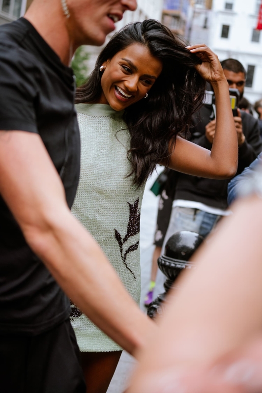 via eseniyaa on Instagram
Simone Ashley arriving at the 16Arlington show on September 15, 2024 in London, UK
