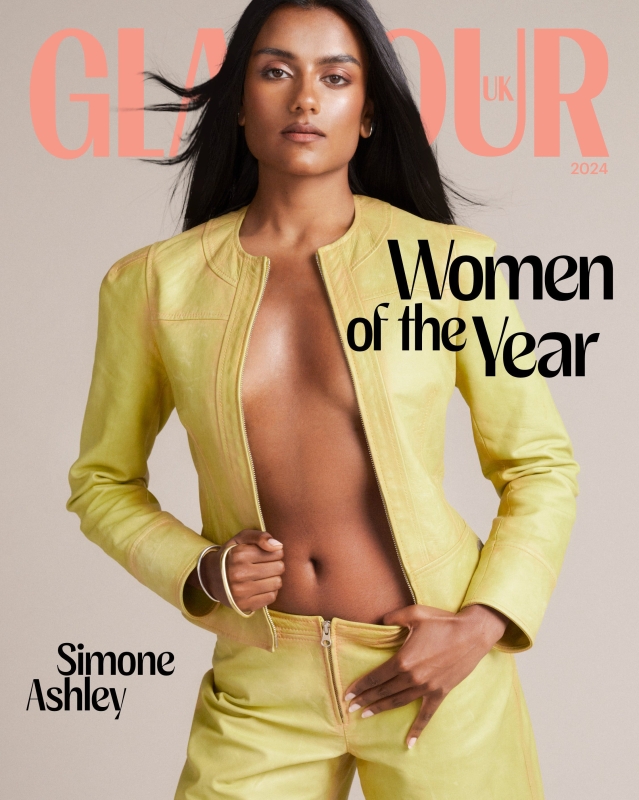 Simone Ashley for Glamour UK (Women of the Year issue 2024)
