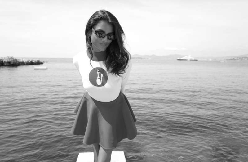 Simone Ashley photographed for Hollywood Authentic x N.Peal London by Greg Williams (2024)
