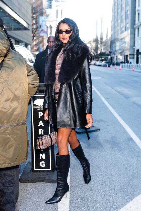 Click to view full size image
==============
Simone Ashley leaving her hotel on February 5, 2025 in New York City
Simone Ashley leaving her hotel on February 5, 2025 in New York City