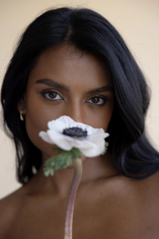 Simone Ashley photographed by Aysia Marotta for British Vogue (2025)
