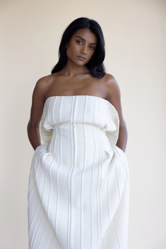 Simone Ashley photographed by Aysia Marotta for British Vogue (2025)
